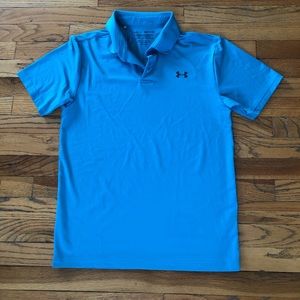 Under Armour Vibrant Blue Polo Shirt